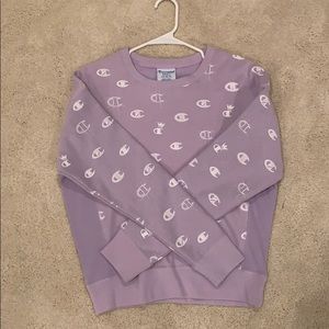 long sleeve champion sweatshirt